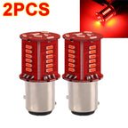 1/4pcs 1157 Strobe Brake Light Streamer BAY15D P21/5W DRL Reversing Parking Turn Signal Stop Tail Lamp for Auto Motorcycle