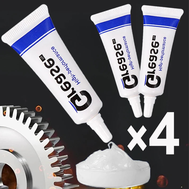 Waterproof Lubricant Grease White Silicone Universal Lubricating Oil for O Rings Gear Tube Mounted Bearing Tyre Valve Greases
