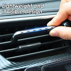 Car Aromatherapy Clip Solid Aromatherapy Strips Set Auto Air Outlet Wind Direction Paddle Hidden Fragrance Clip Scent Tablets