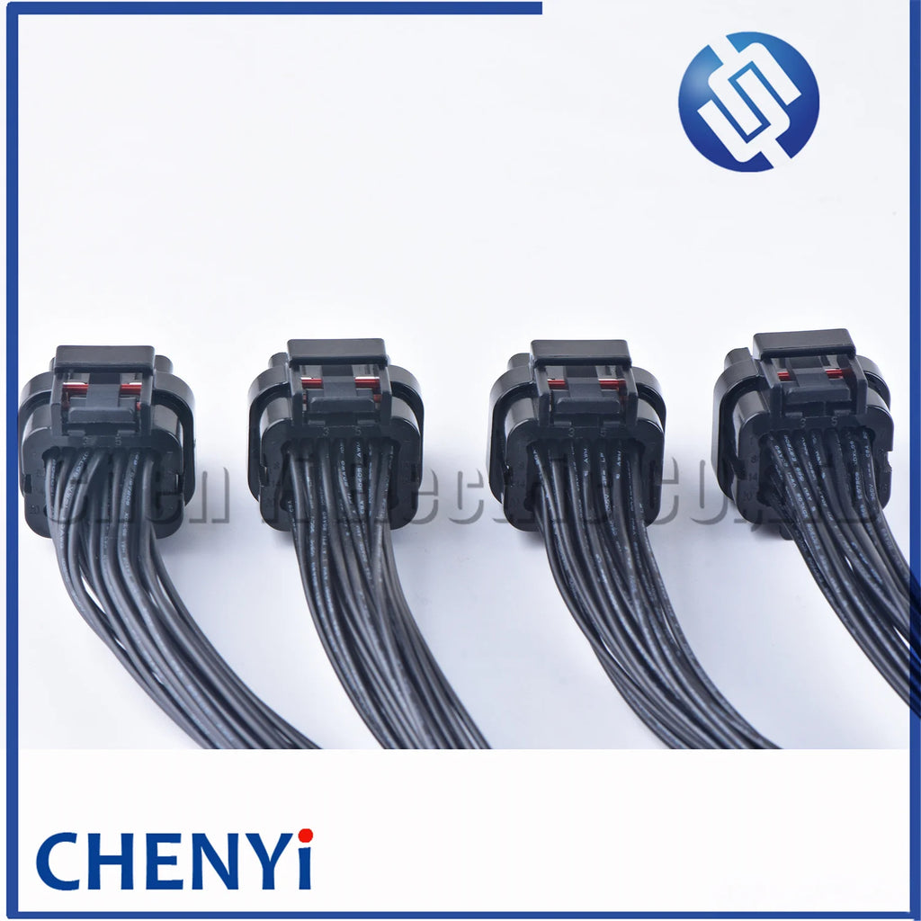 26 Pin Auto ECU Computer Connector Oil Gas Electrical Plug 3-1437290-7 3-1437290-8 1473416-1 1473416-2 With 30cm Wires