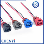 2 Pin Auto Knock Sensor Connector Fuel Injector Wire harness plug PB185-02326 For Mitsubishi Nissan MMC A32 A33 4G91 4G92