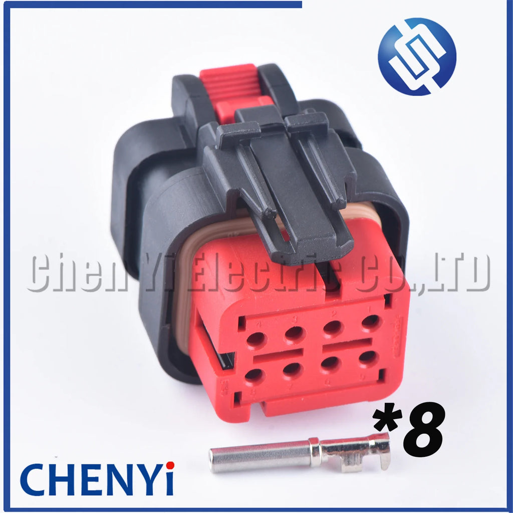 8 Pin 1.5mm Series male or female Auto Waterproof Connector Camshaft Sensor Plug 776495-1 776494-1 For Carter Excavator