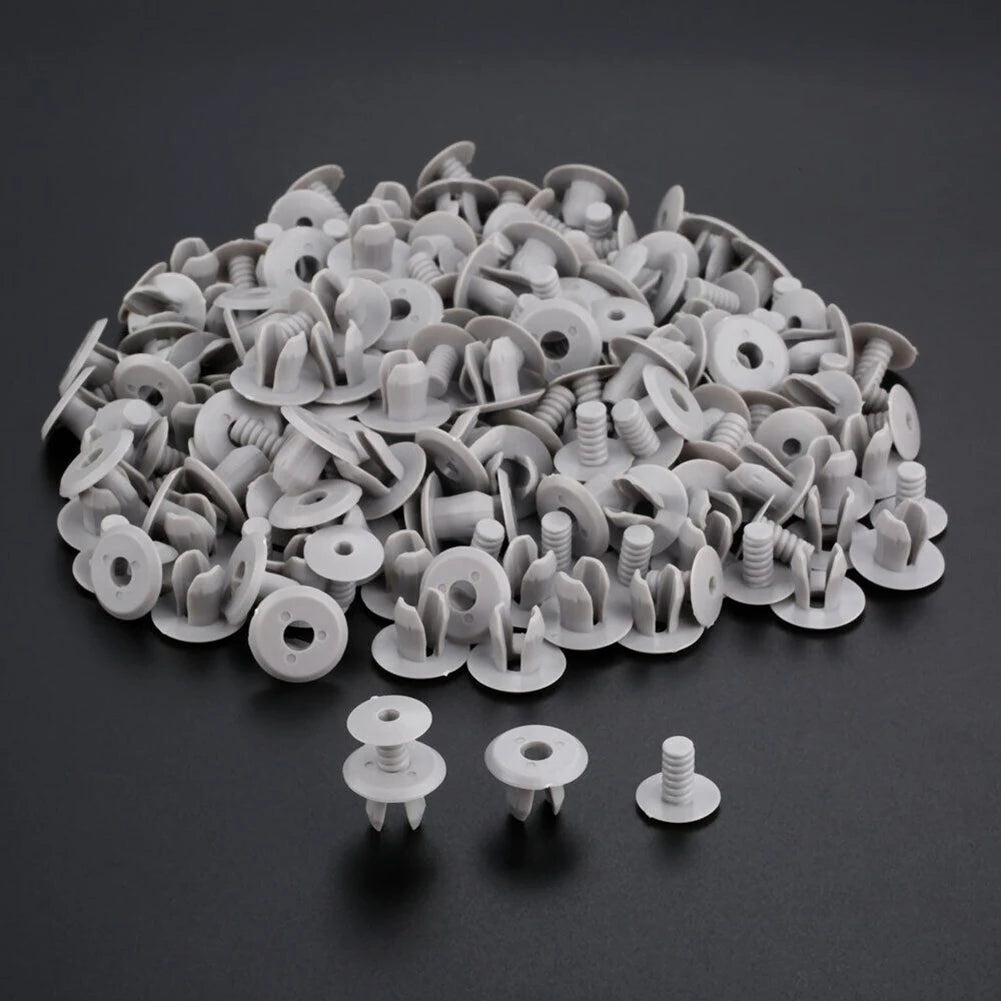 50Pcs Car Trim Panel Lining Clips For T4 T5 Door Panel Holder Grey 701867299 Plastic Holder Clip Car Interior Clips