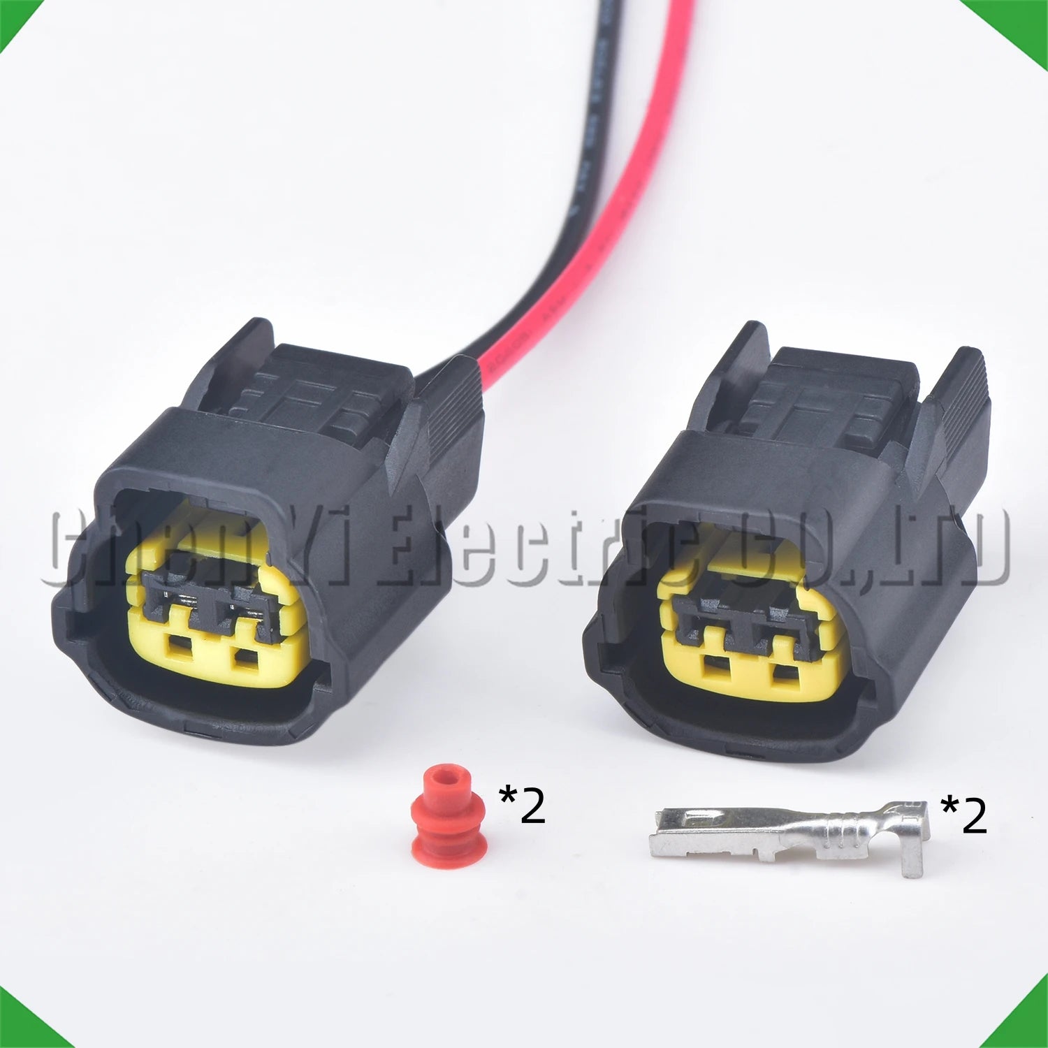 2-Pin Auto Connector Electrical Automotive Connector Wiring harness Hyundai Hyundai Nissan