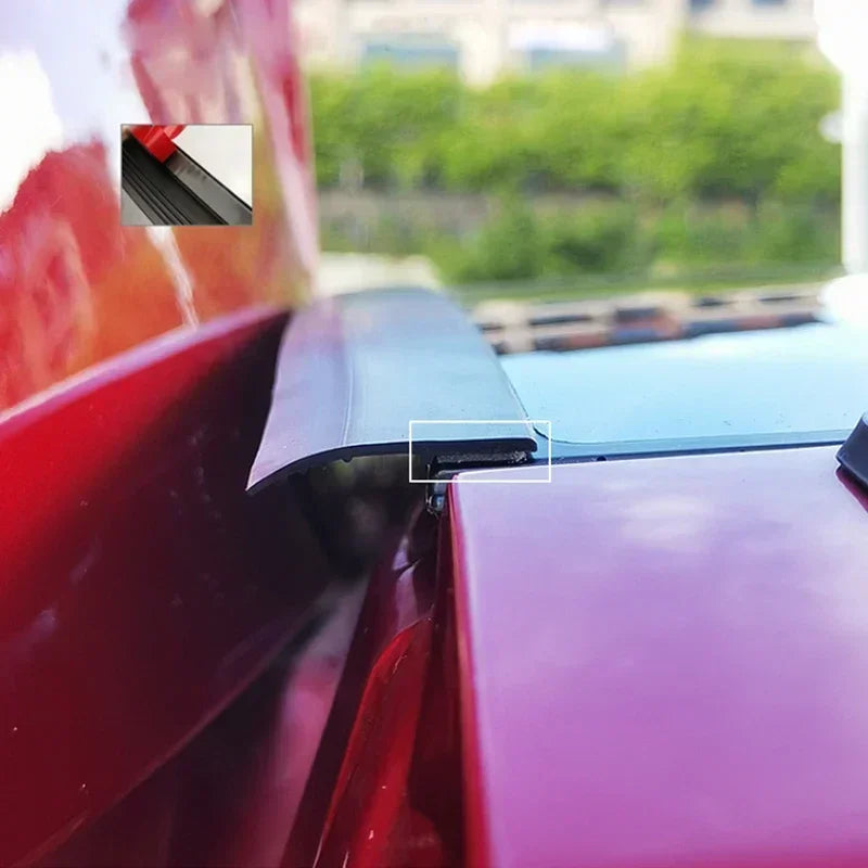 Universal Car Roof Trunk Cover Edge Dustproof Waterproof Seal Strip Car Rubber Sealing Strip Sun-Resistant Durable Amagi