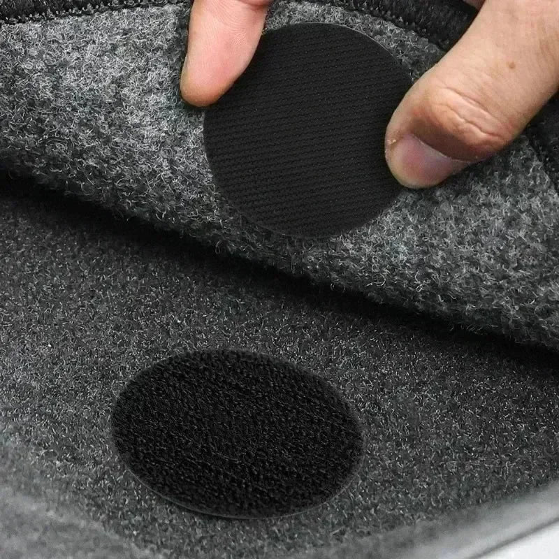 Double Sided Carpet Fixing Sticker Self Adhesive Car Carpet Fixed Patch Fastener Sheets Sofa Floor Foot Mats Anti Skid Grippers