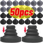 Silicone Door Shock Absorber Cushion Universal Hood Rear Trunk Reduce Noise Crashproof Airbag Buffer Anti Collision Pad Sticker