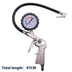 220PSI Multifunctional Tire Air Pressure Monitoring Gauge Tester for Car Motorcycle Air Compressor Dial Meter Inflator Amagi