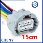 10 Pin 1.2mm female Automotive waterproof connector Harness Transmission plug MG643385-4 643385-4 For Nissan Infiniti
