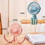 Motorcycle 3 in 1 USB Mini Air Conditioner Portable Cooling Fan with Humidifier and Night Light for Home Office Desktop Amagi