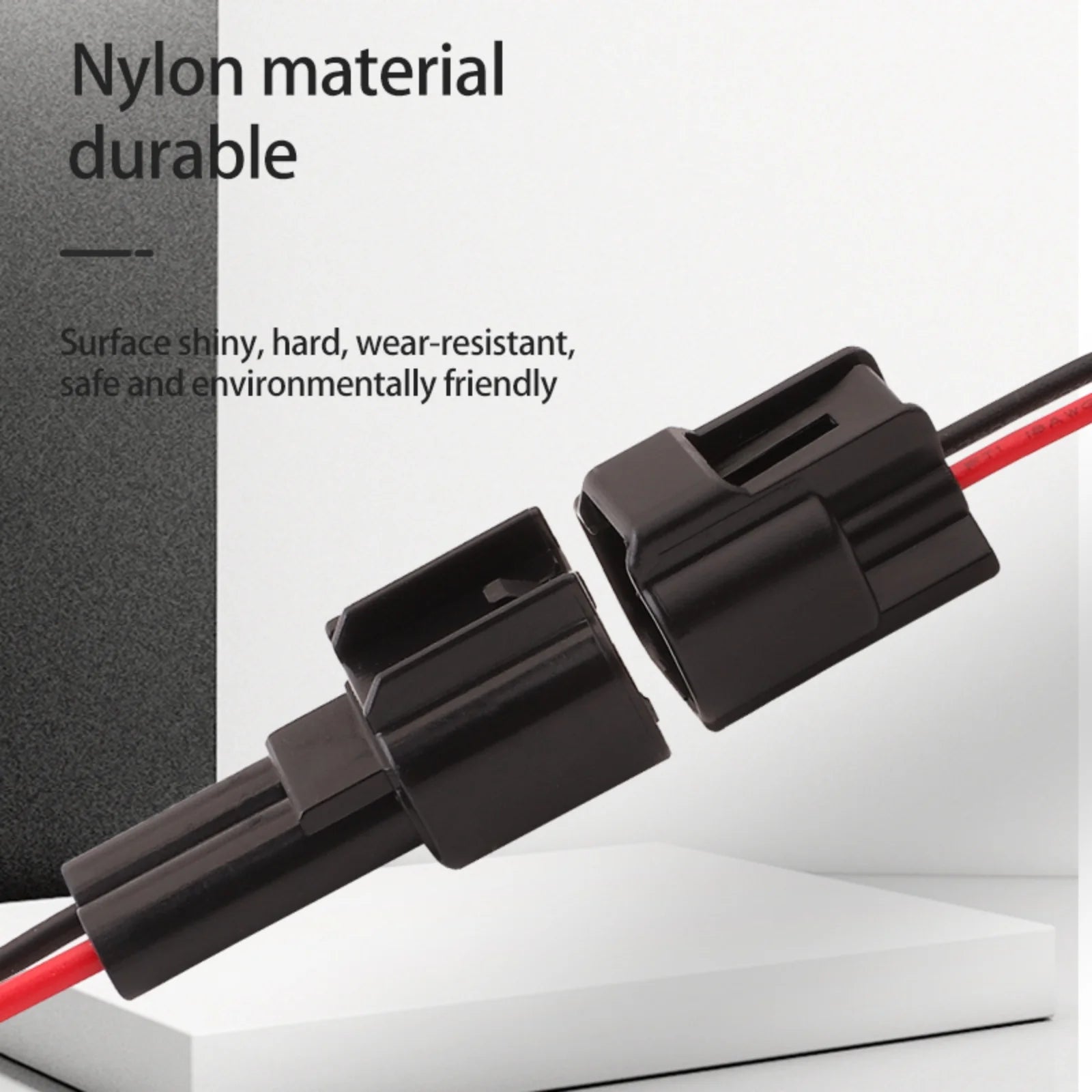 2 PIN Connector Waterproof 2.3mm Male Female Connector FW-C-2M-B FW-C-2F-B Wiring Harness