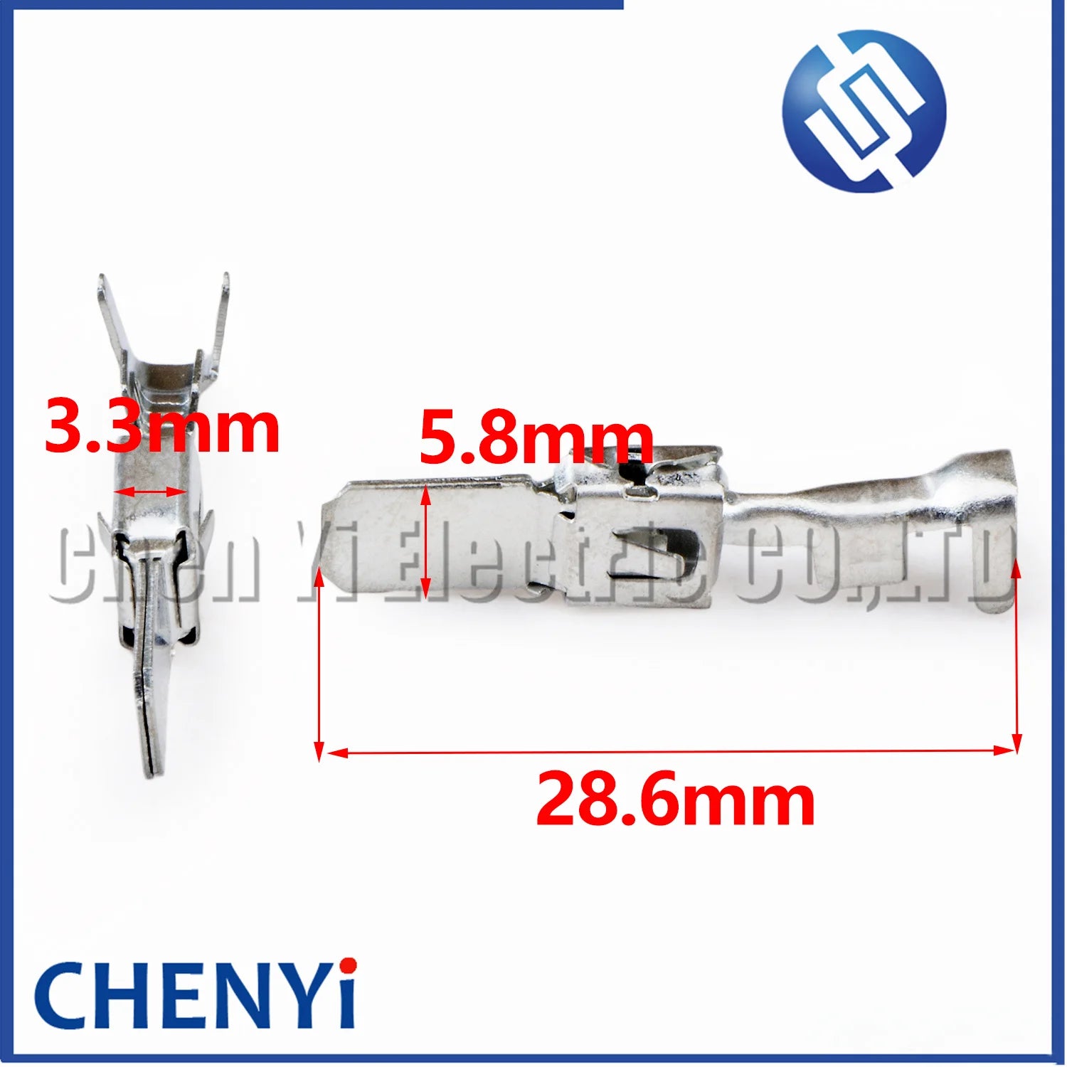 50 Pcs 6.3mm series connector plug Crimp Wire Splice Pins 144433-1 144617-1 927824-1 927824-2 927829-1 2-963736-1 1-968050-1