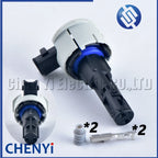 2 Pin Car waterproof connector Electric shock absorber Wire harness Plug 15517110 F793210 2470004266 S993210 4M0973702