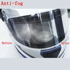 Motorcycle Helmet Anti-fog Film and Rainproof Film Universal Motorcycle Helmet Nano Coating Sticker Film Helmets Amagi