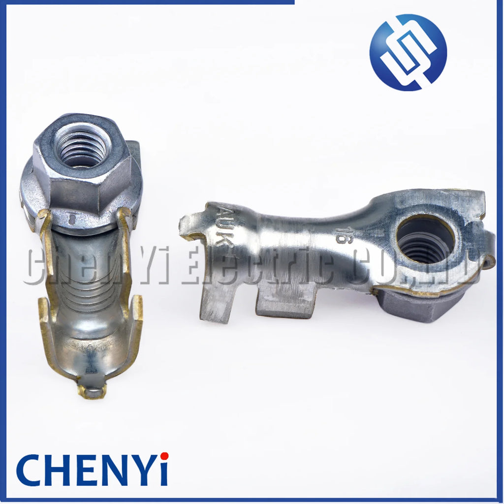 5 Pcs Automotive brass tin plating M6 Screw nut terminal Crimp ring terminal pins 242802-0000 02428020000