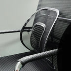 Car Seat Office Chair Massage Back Lumbar Support Mesh Ventilate Cushion Pad Black Mesh Back Lumbar Cushion for Car Driver Amagi