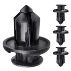 50 Pcs Car Bumper Retainer Clips Nylon Rivet Fastener Bumper Clip Retainer Screw Fender For Honda Door Trim Panel Retainer
