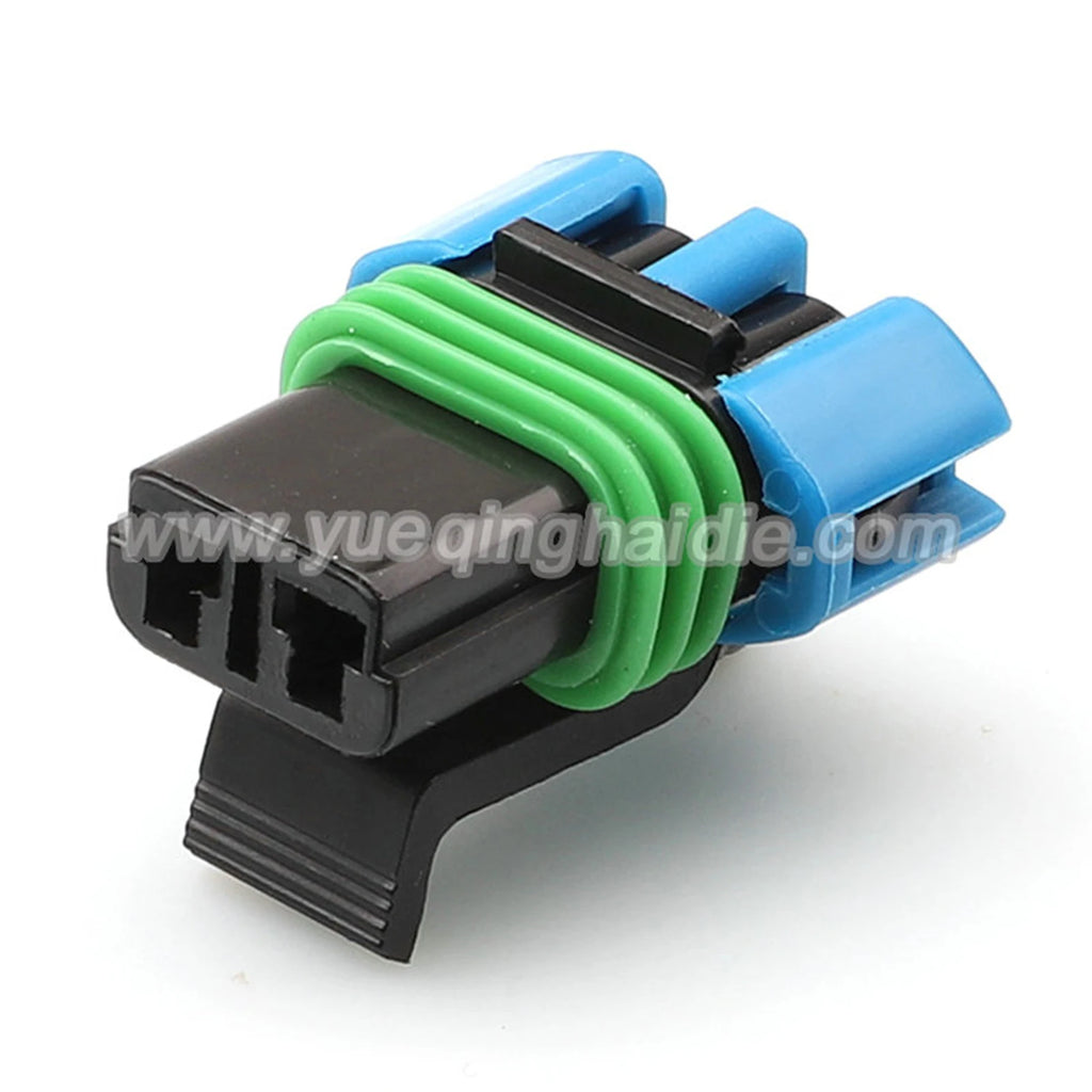 2-Pin Connector Waterproof Delphi 2.8mm Male Female Connector Automobile Wiring Harness Cable Socket 15300002 15300027