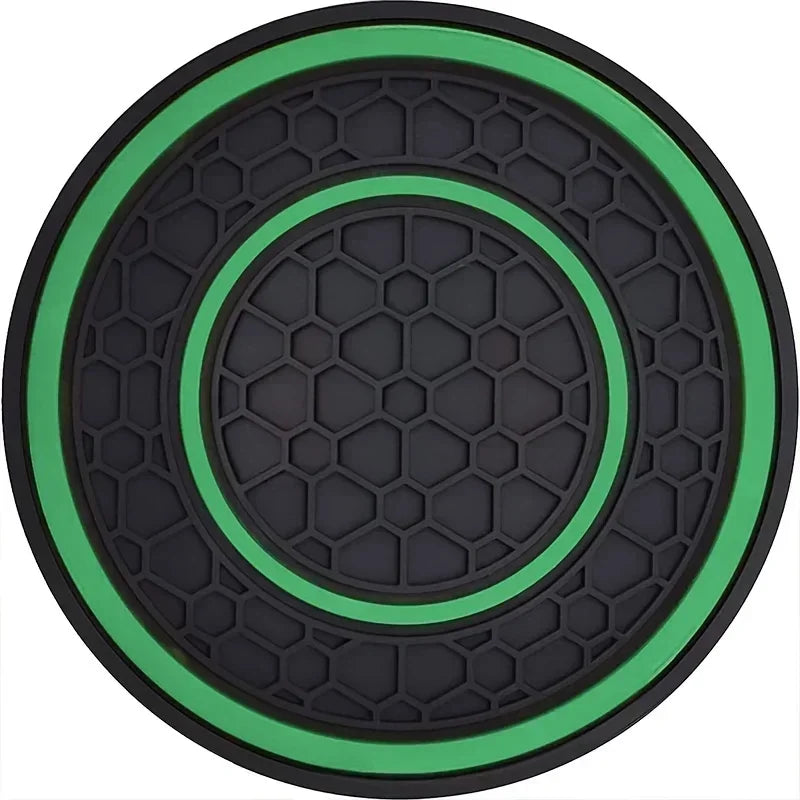 2pcs 7cm Non-slip Car Water Cup Pad Mat for Bottle Holder Coaster Auto Interior Anti-skid Cup Holders Amagi