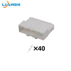 1318389-1, domestic 1674312-1, applicable to 40-hole Toyota instrument harness plug DJ7401S-0.7-21