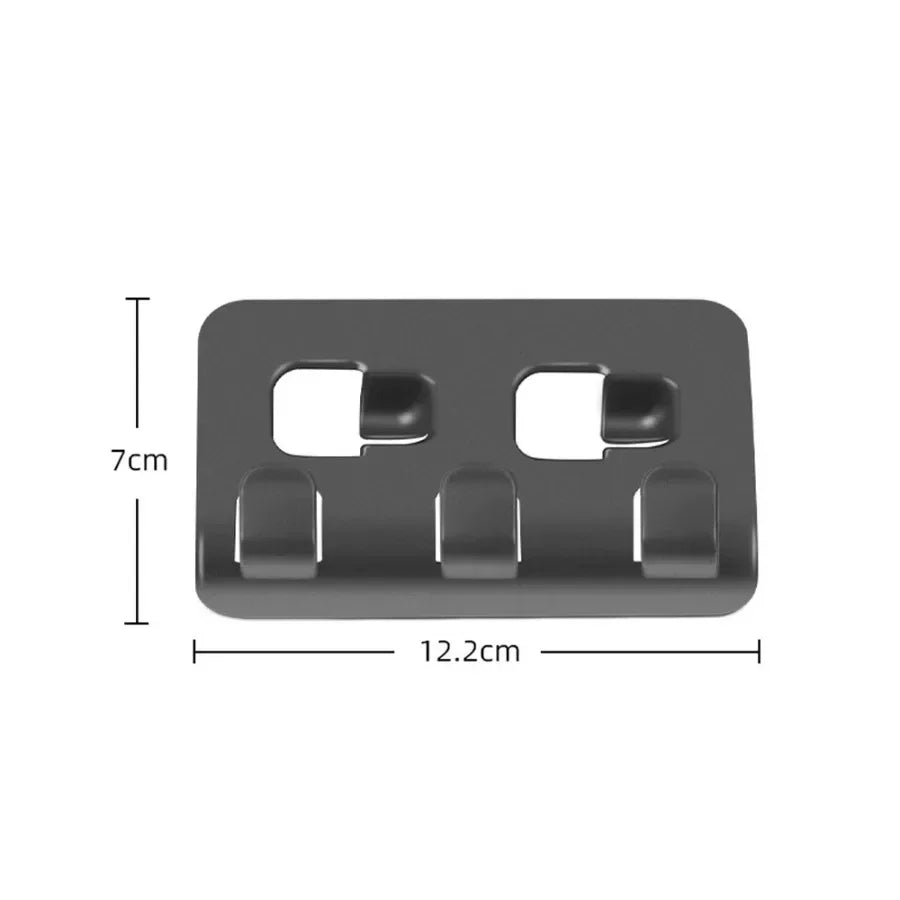 For Tesla Model Y Rear Trunk Hook Seat Button Car Cargo Grocery Shopping Bag Holder Umbrella Hanger Storage Interior Holder Amag