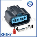 4 Pin Automotive waterproof connector Car ignition coil Wire harness plug 22433AA590 6189-0617 For Honda Subaru