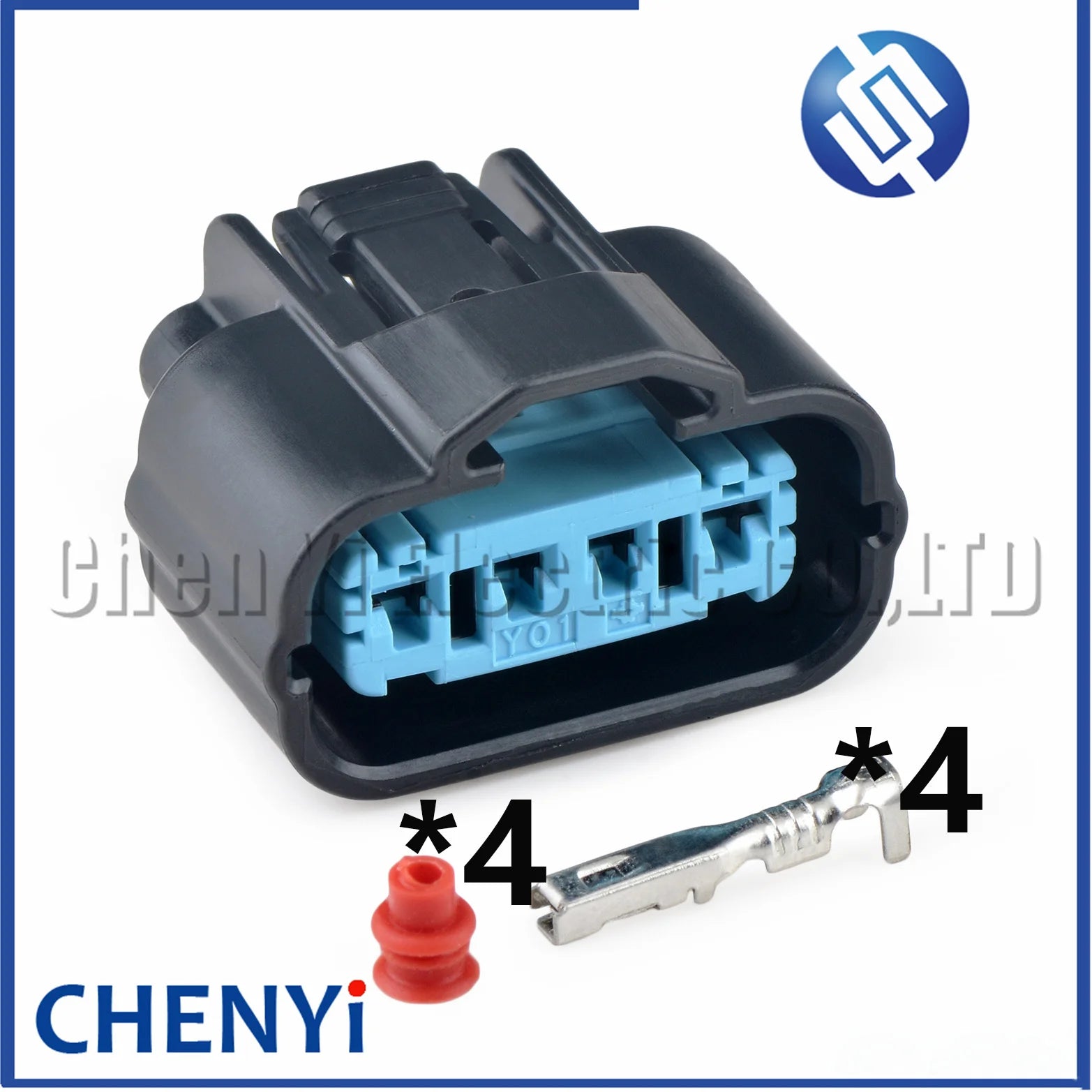 4 Pin Automotive waterproof connector Car ignition coil Wire harness plug 22433AA590 6189-0617 For Honda Subaru