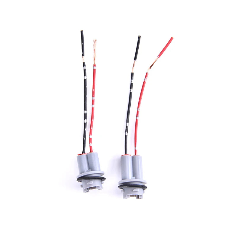 2Pcs T10 T13 Car Lamp Holder Led Bulb Base Adapter For Vehicle Clearance Instrument Turn Signal Light Socket Accessories