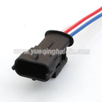 3 Pin Connector Waterproof 3.5mm Male Female Connector Automobile Wiring Harness Cable Plug for Bosch 1928404227 1928403966
