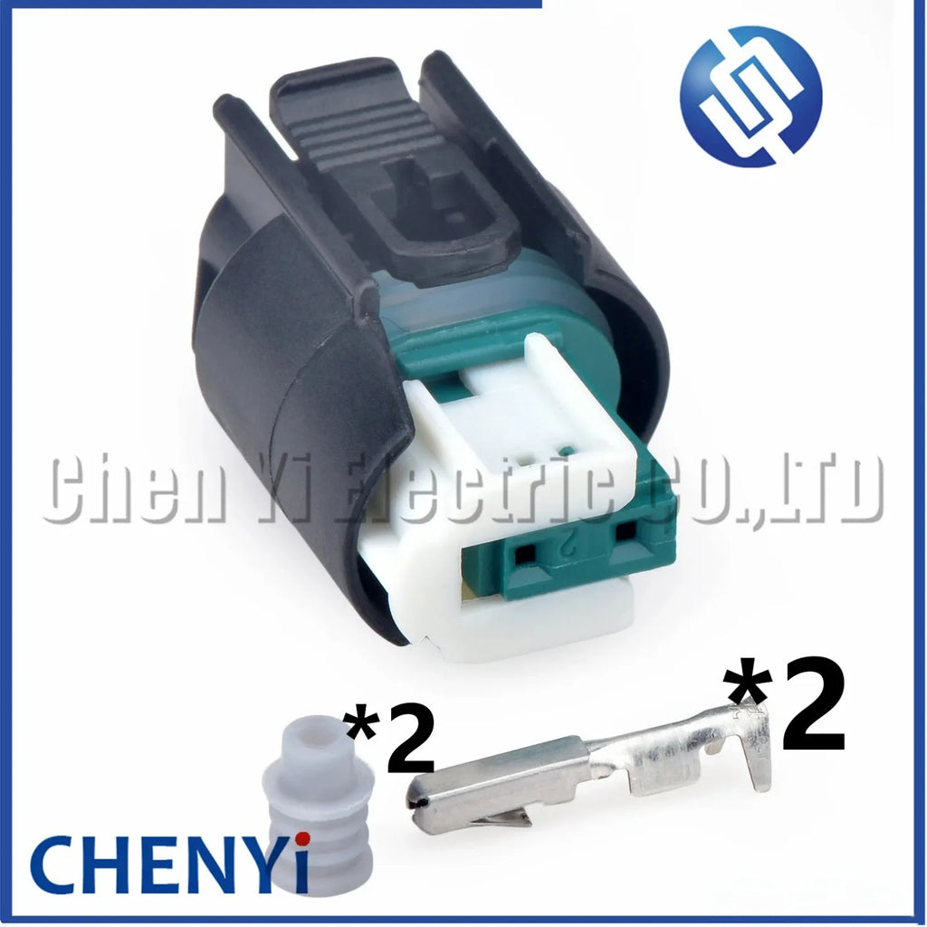 2 Pin auto waterproof connector Reverse radar temperature sensor Wire harness Plug 9-967644-1 1-965162-4 1-967078-1