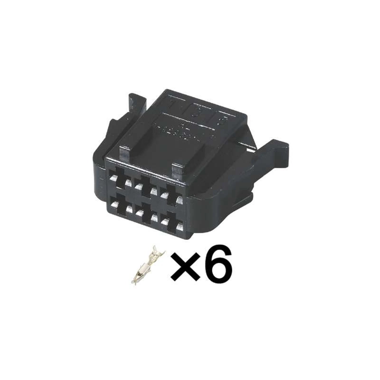 6Pin Connector Unsealed 2.8mm Male Female Connector Automotive Housing Wiring Harness Cable Plug for VW 1-929627-1 1-929621-1
