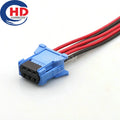 6 pin 98172-1004 Female Automotive Air Conditioner Speed Control Connector Auto Electronic Plug For Peugeot 197676E