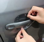 4Pcs Car Door Handle Invisible Film Scratch Decal Car Sticker Universal Car Handle Protection Film Styling Exterior Accessories