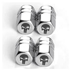 4Pcs Tire Valve Stem Caps, Universal Car Wheel Air Valve Dust Proof Covers for Cars, Trucks, SUVs, Bikes and Motorcycles Amagi