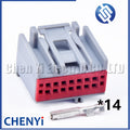 14 Pin male or female Automotive connector Car amplifier DSP plug C4348B 30700-1147 30968-1140 For Ford Lincoln Cadillac