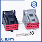 8 Pin Automotive connector Rearview Mirror Reversing Camera Module Plug 30968-1080 30700-1080 30700-1081 For Ford Maverick