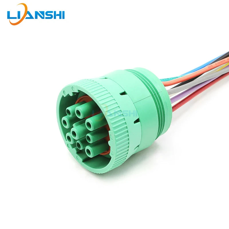 HD16-9-1939S-P080 male and female plug 9-pin automotive waterproof connector HD10-9-1939P-P080