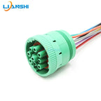 HD16-9-1939S-P080 male and female plug 9-pin automotive waterproof connector HD10-9-1939P-P080