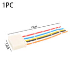General 5-Pin DC 12V 20A Motors Electric Window Switch Lift/Lower Switch Blue/Red Light Color and Wiring Harness Interior Trim