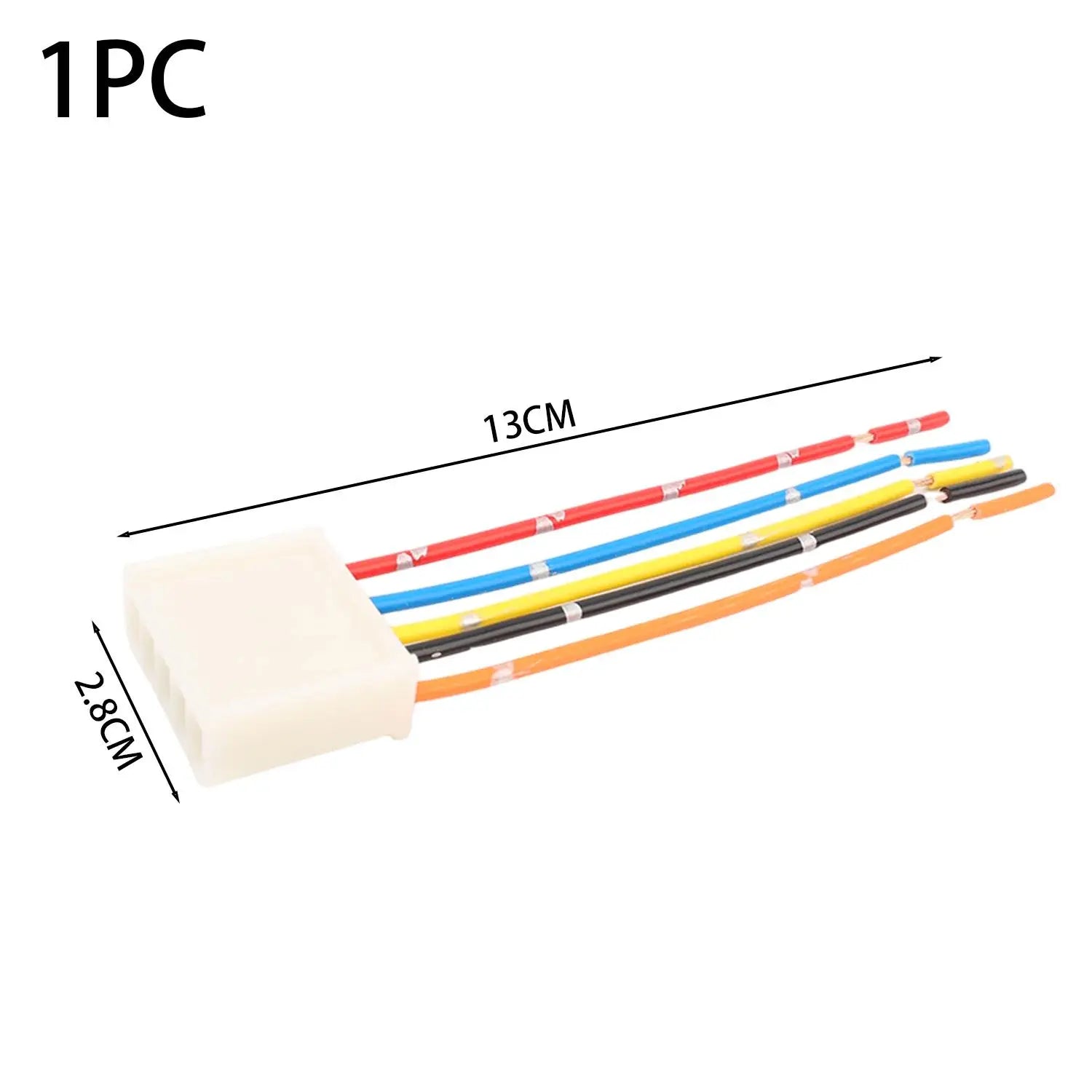General 5-Pin DC 12V 20A Motors Electric Window Switch Lift/Lower Switch Blue/Red Light Color and Wiring Harness Interior Trim
