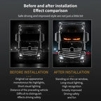 Devil Eyes LED Matrix Display Flexible Pixel Screen APP Controlled Scrolling Car Truck Window Light Panel Waterproof DIY Amagi