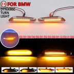 1 Pair Car Dynamic Turn Signal Light LED Side Marker Lamp For BMW E46 E90 E87 X3 E83 X1 E84 X5 E53 E91 E92 E60 E61 E81 E82 E88