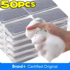5-50PCS Double-sided Cleaning Sponges Magic Super Absorbent Pan Pot Dishwashing Scouring Pad Wipe Household Kitchen Clean Amagi