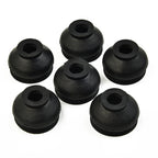 6 Pcs Universal Black Rubber Tie Rod End Ball Joint Dust Cover Car Suspension Steering Ball Joint Parts Accessories