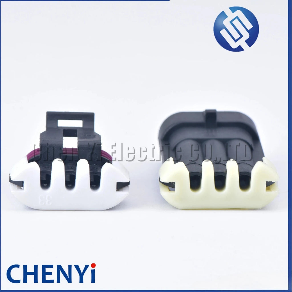 3 Pin male or female Auto Waterproof Electrical Connector Bearing position sensor connector Fuse box Wire harness plug 12059595
