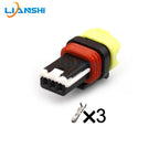1-936527-2 is suitable for the Kia Hyundai Elantra running light regulator plug and the Elantra headlight 3-hole wiring harness