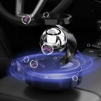 Solar-Powered Rotating Car Aromatherapy Diffuser Innovative Scent Dispenser with Long-Lasting Fragrances Enhances Dashboard