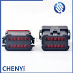 12 Pin Black DT series Connector Waterproof Plug Socket DT06-12S DT04-12P DT06-12S-E005 DT04-12P-E005 with pins For Deutsch