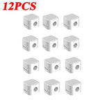 6/12 PCS Magnetic Cable Clips Cable Smooth Adjustable Cord Holder Under Desk Cable Management Wire Keeper Organizer Holder Amagi