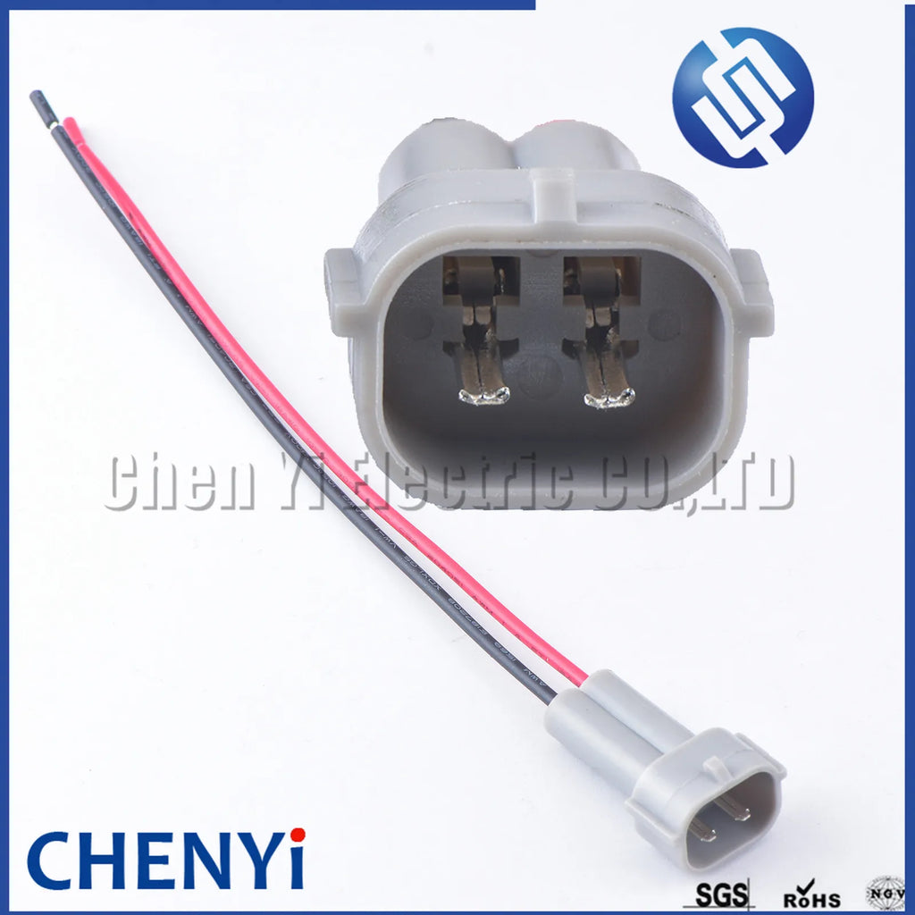 2 Pin fuel injector plug waterproof  Connector pigtail 6189-0670 for Toyota Nippon Denso Lexus Ford Nissan Cefiro izusu